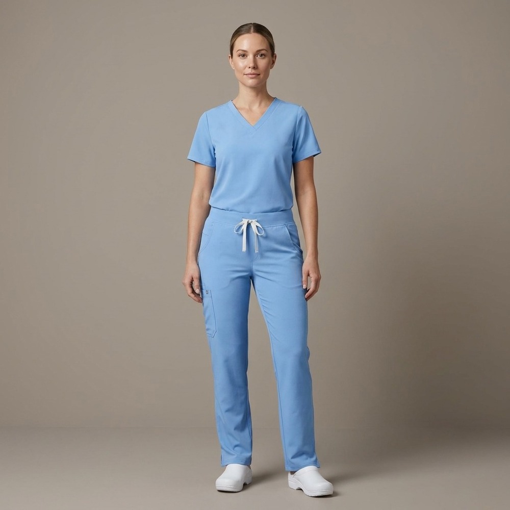 FIGS Kade Technical Collection Female Scrub Set M Professional Fit Minimalist
